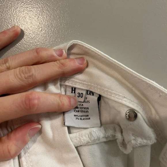 Hudson Ginny Crop Straight Cuff Jeans - Picture 8 of 10